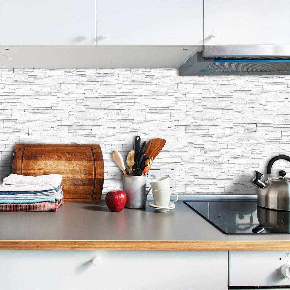 Waterproof 3D Tile Stickers (9 pieces)