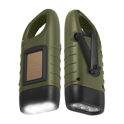 Waterproof Flashlight Hand Crank for Emergencies