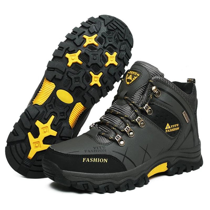 Waterproof Leather Style Men's Sneakers Hiking Hiking Shoes