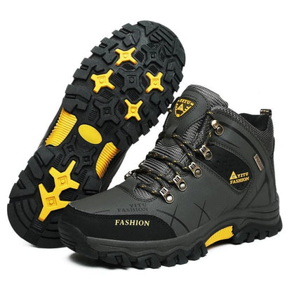 Waterproof Leather Style Men's Sneakers Hiking Hiking Shoes