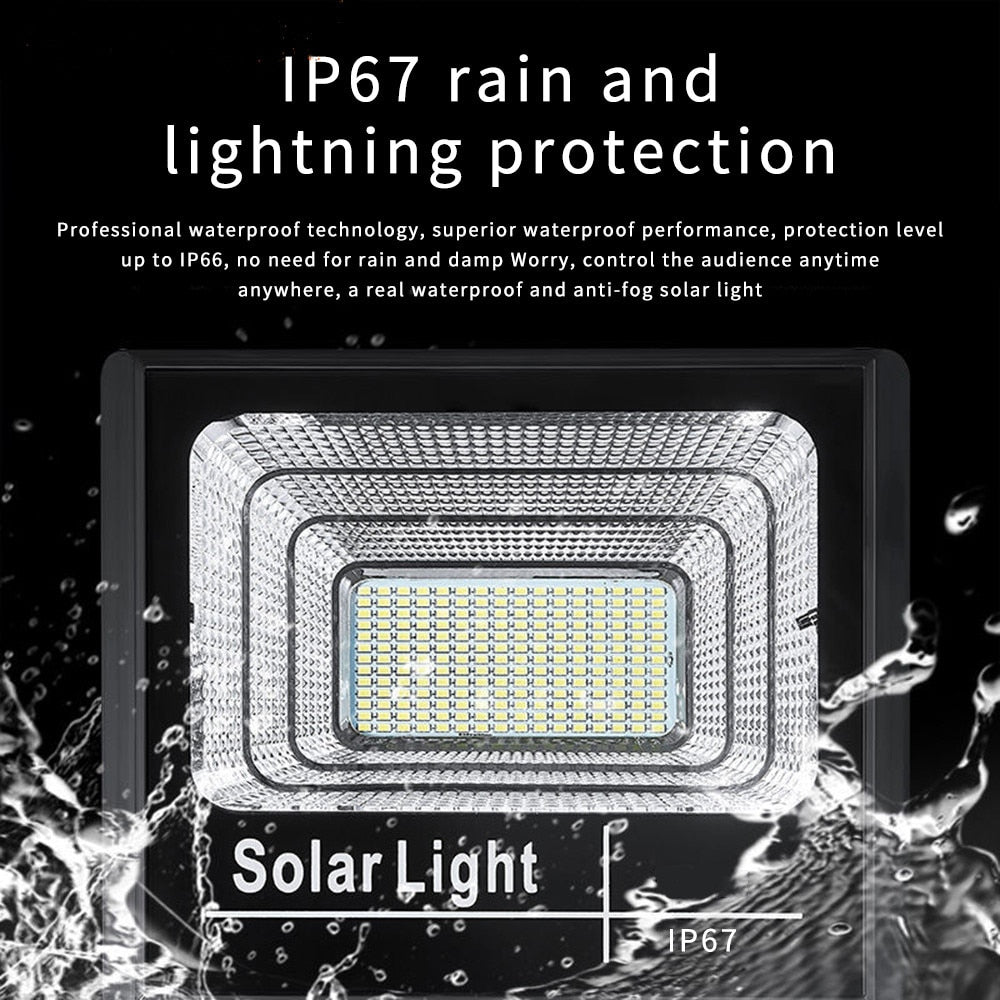 Waterproof Solar Flood Outdoor Light