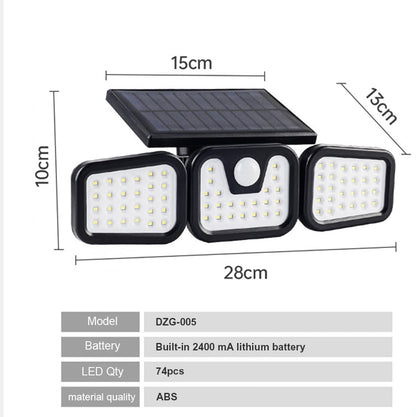 Waterproof Solar Flood Outdoor Light