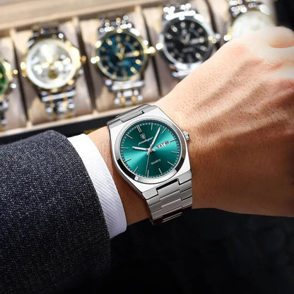 Waterproof Stainless Steel Men's Watch
