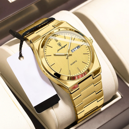 Waterproof Stainless Steel Men's Watch