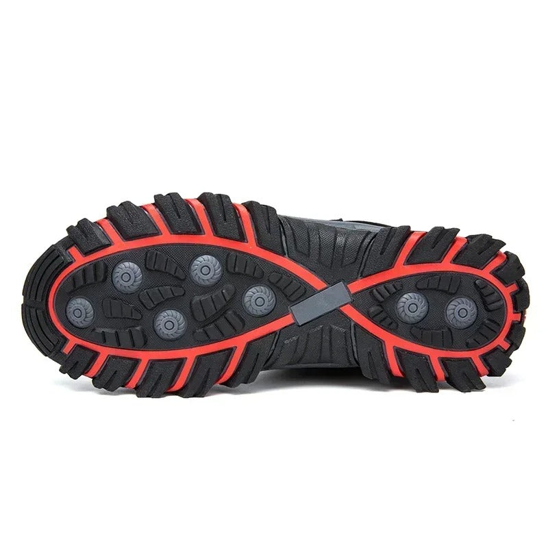 Waterproof men's winter ankle boots