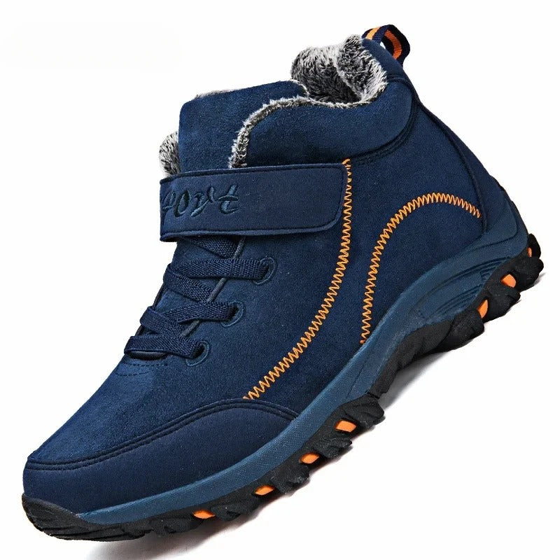 Waterproof men's winter ankle boots