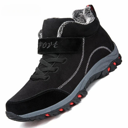 Waterproof men's winter ankle boots