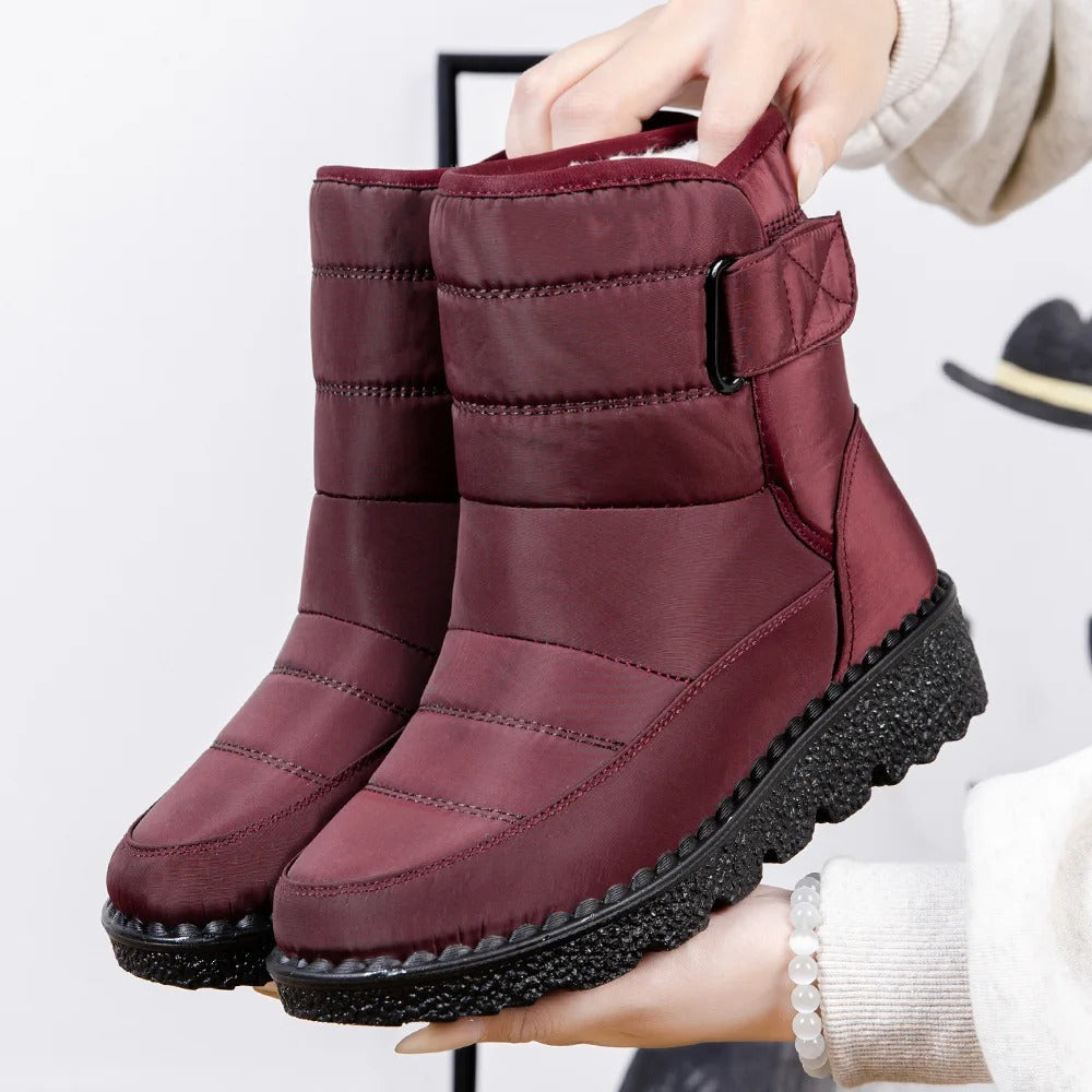 Waterproof non-slip snowboots for women