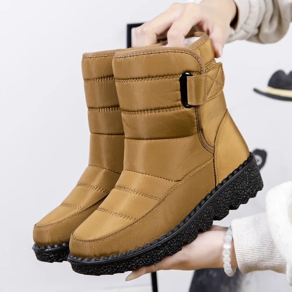 Waterproof non-slip snowboots for women