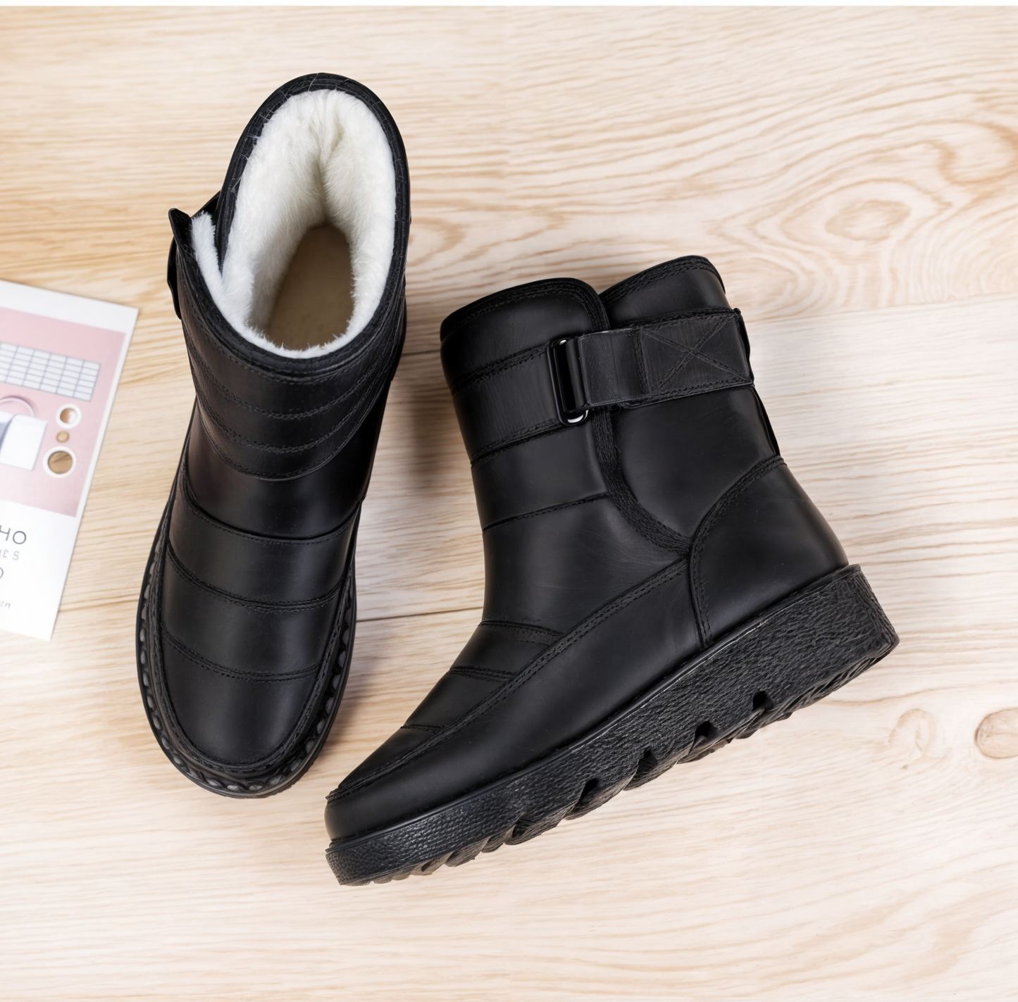 Waterproof non-slip snowboots for women