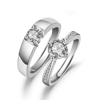 Wedding ring set (2pcs/set)