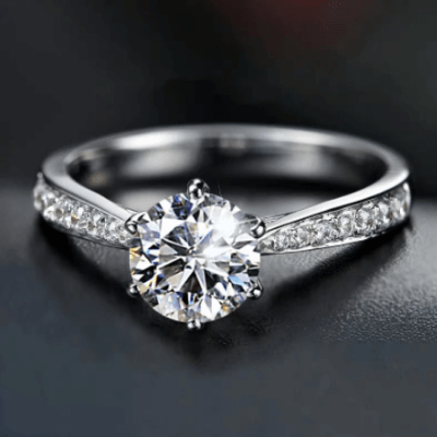 Wedding ring set (2pcs/set)
