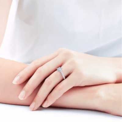 Wedding ring set (2pcs/set)