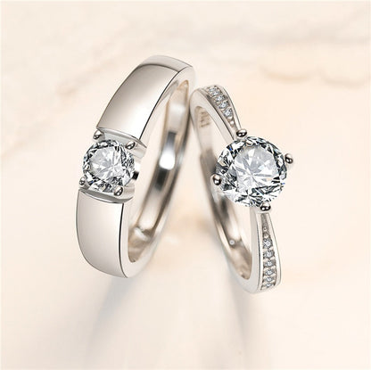 Wedding ring set (2pcs/set)