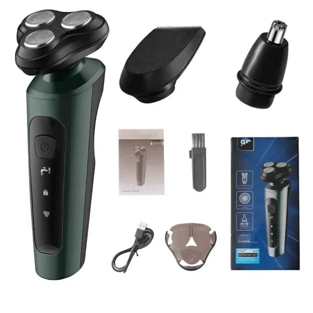 Wet & dry electric trimmer shaving set