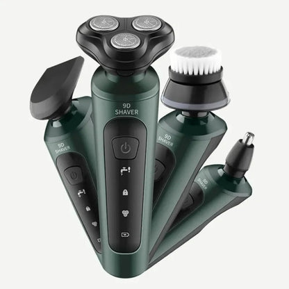 Wet & dry electric trimmer shaving set