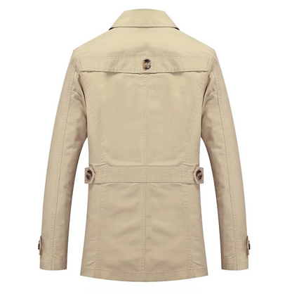 Winter coat Windbreaker men's Trench coat