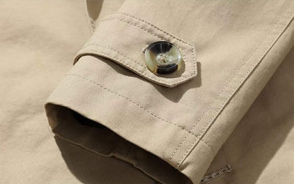 Winter coat Windbreaker men's Trench coat