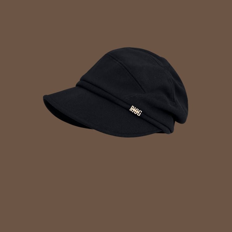 Winter plush beret for ladies