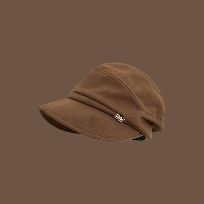 Winter plush beret for ladies