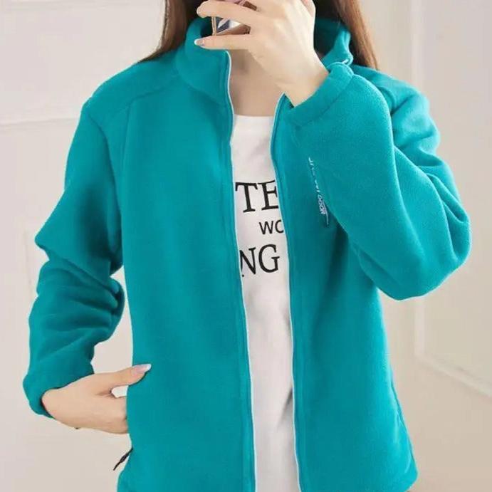 Winter warm fleece jacket for ladies