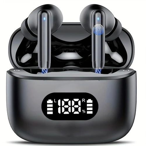 Wireless Bluetooth 5.3 Earphones with Noise Reduction and Transparent Mode
