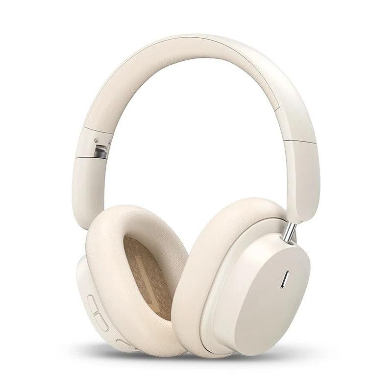 Wireless Bluetooth headphones | 3D sound and noice cancellation - 70 hours playing time - pair with 2 devices