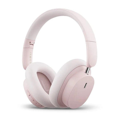 Wireless Bluetooth headphones | 3D sound and noice cancellation - 70 hours playing time - pair with 2 devices