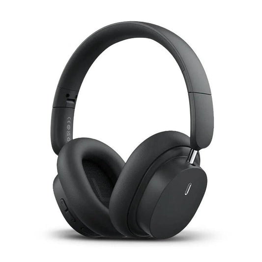 Wireless Bluetooth headphones | 3D sound and noice cancellation - 70 hours playing time - pair with 2 devices