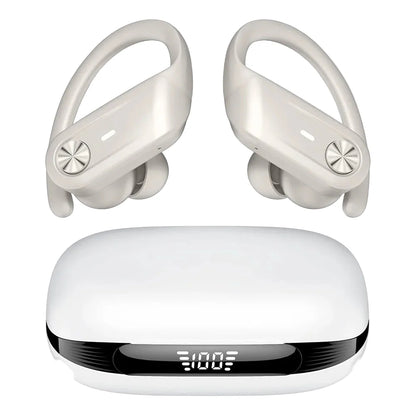 Wireless Earbuds Bluetooth Sport Waterproof Ergonomic With Long Playtime