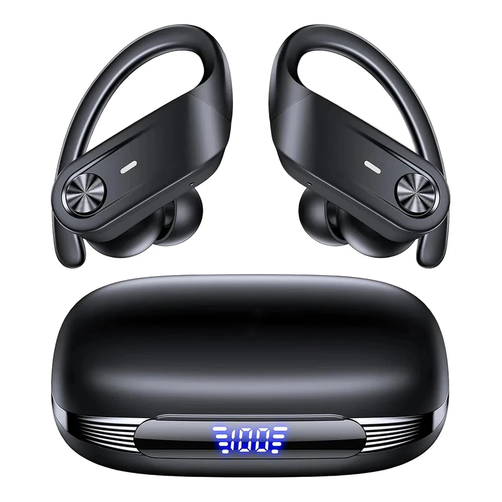 Wireless Earbuds Bluetooth Sport Waterproof Ergonomic With Long Playtime