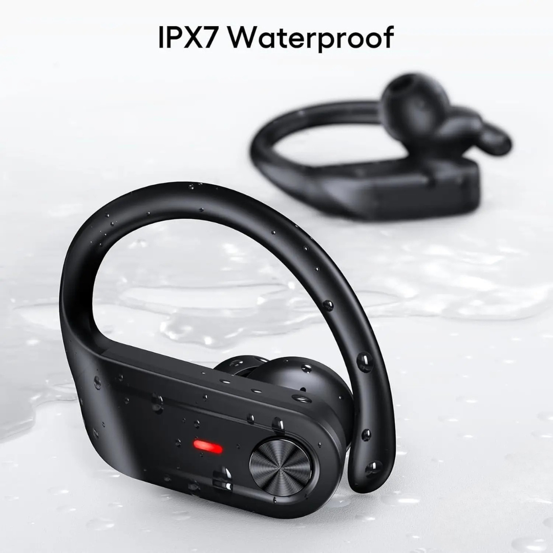 Wireless Earbuds Bluetooth Sport Waterproof Ergonomic With Long Playtime