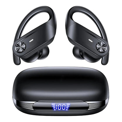 Wireless Earbuds Bluetooth Sport Waterproof Ergonomic With Long Playtime