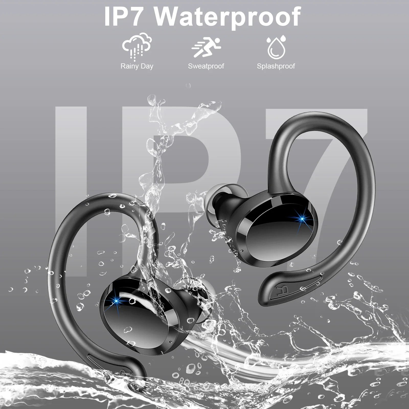 Wireless Earbuds In-Ear With Noise Reduction For Sports