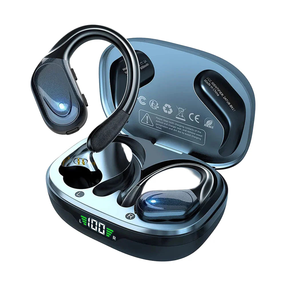 Wireless Earbuds Sport Bluetooth 5.3 with Noise Reduction and Waterproof Design