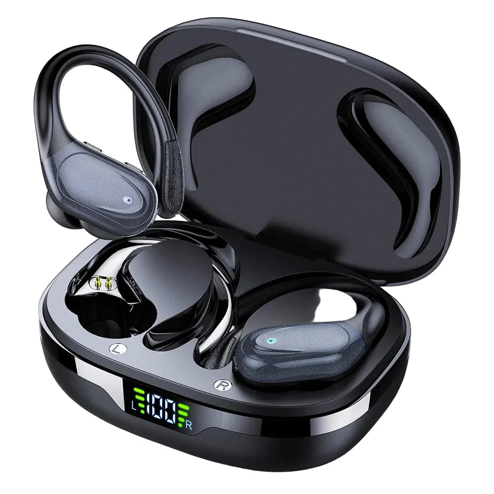 Wireless Earbuds Sport Bluetooth 5.3 with Noise Reduction and Waterproof Design
