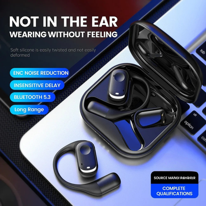 Wireless Headphones Bluetooth Open Design for Sport with 35 Hour Battery Life