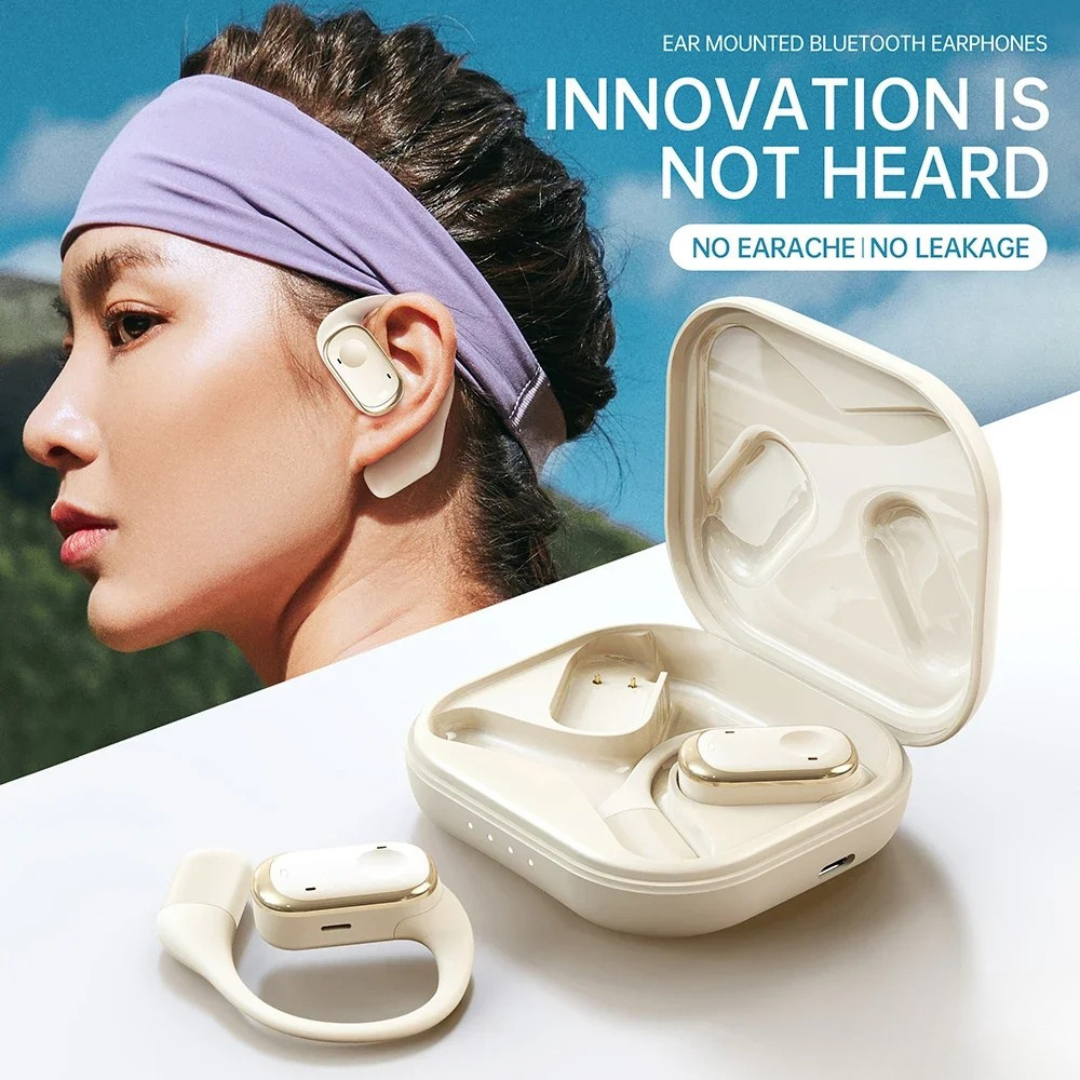 Wireless Headphones Bluetooth Open Design for Sport with 35 Hour Battery Life