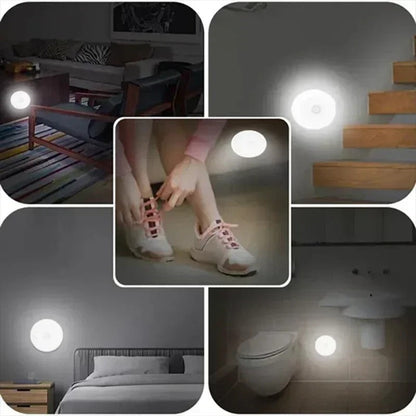 Wireless LED Lamp with Motion Sensor for Indoor Lighting