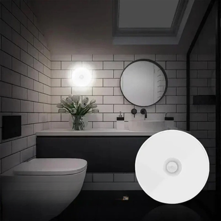 Wireless LED Lamp with Motion Sensor for Indoor Lighting