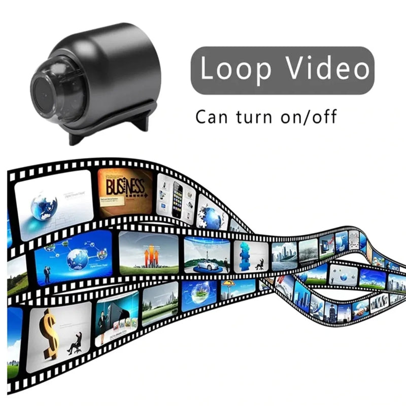 Wireless Mini Camera Wifi Compact 1080P HD With Night Vision