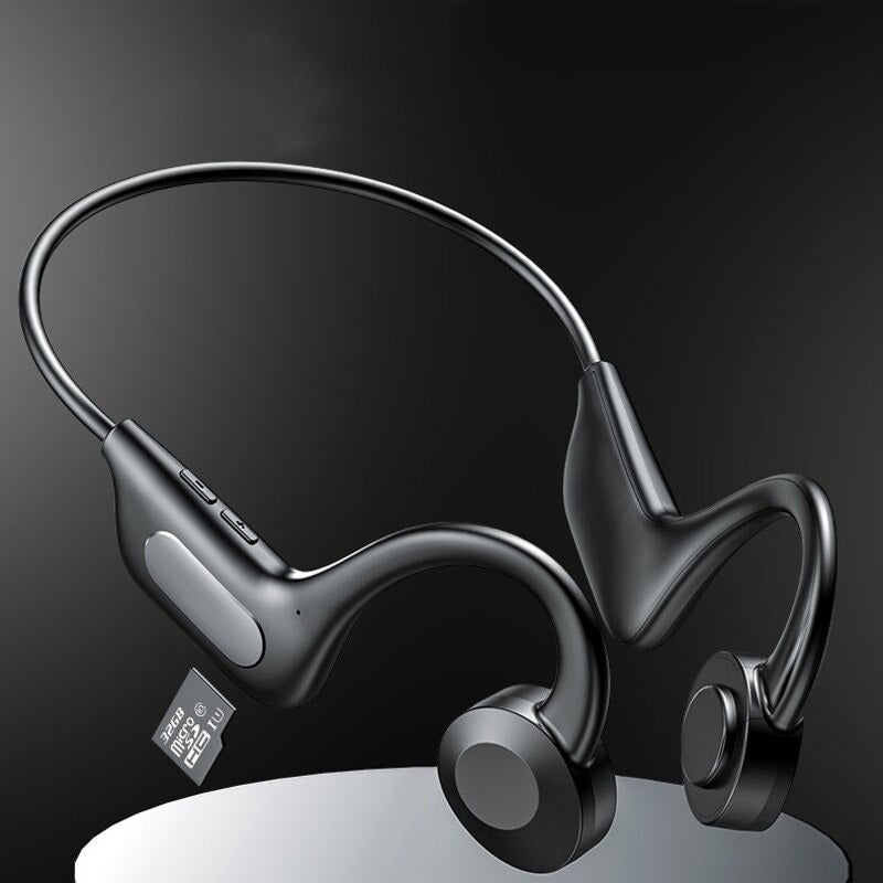 Wireless bone conduction headset
