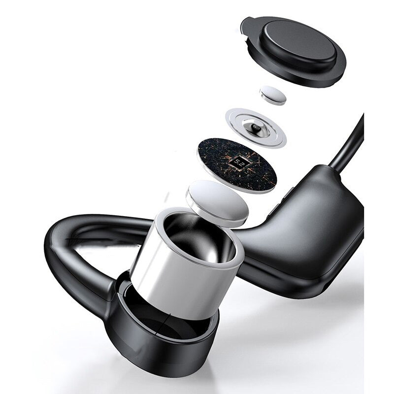 Wireless bone conduction headset