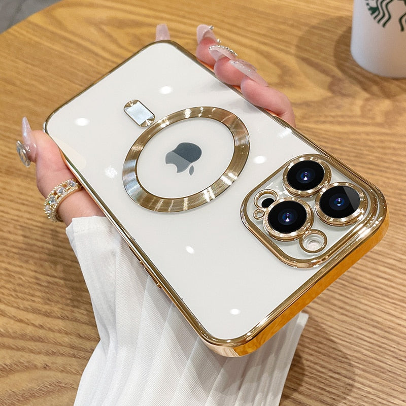 Wireless charging case