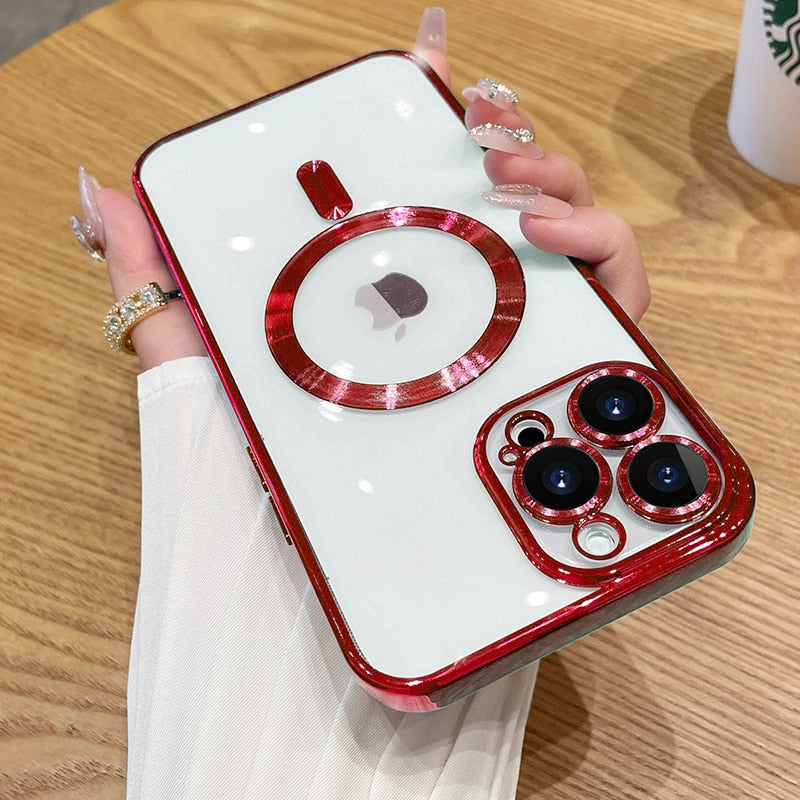 Wireless charging case