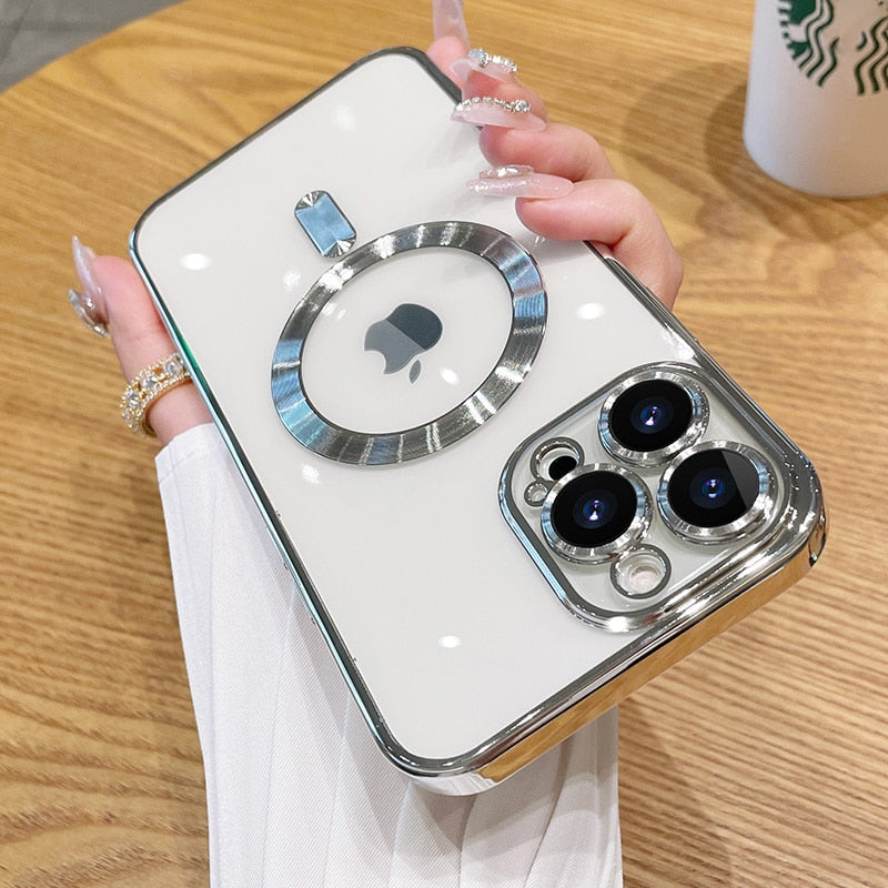 Wireless charging case