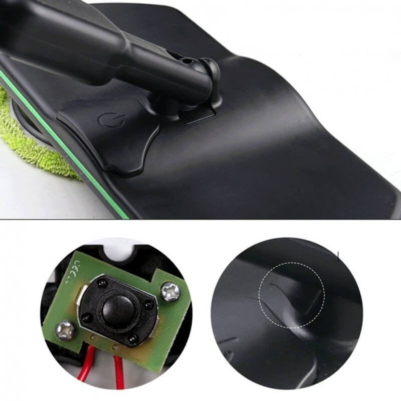 Wireless rechargeable electric mop