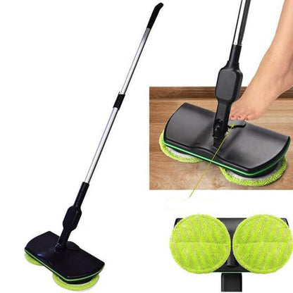 Wireless rechargeable electric mop