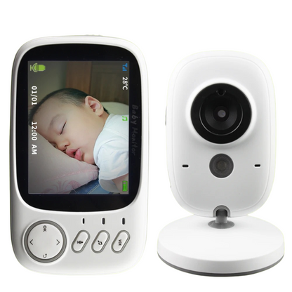 High resolution wireless video baby monitor