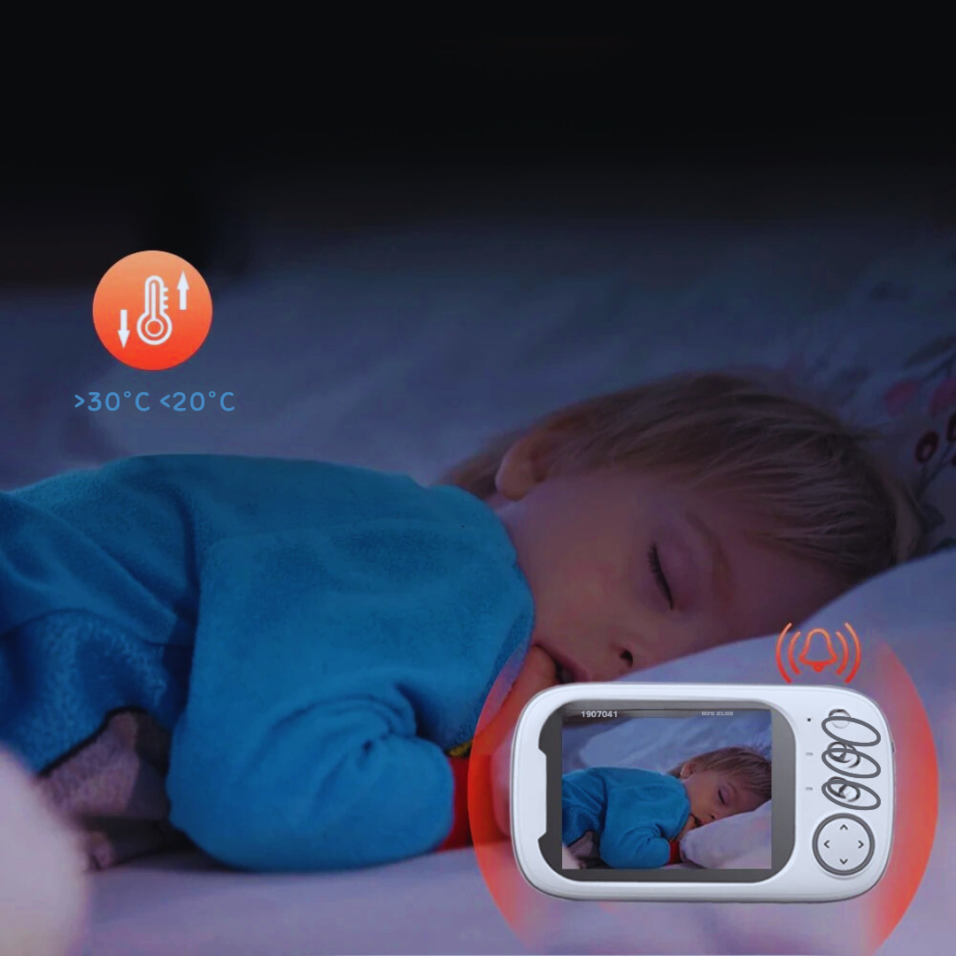 High resolution wireless video baby monitor
